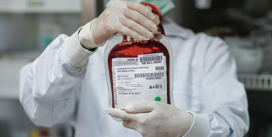 Blood Bag Label